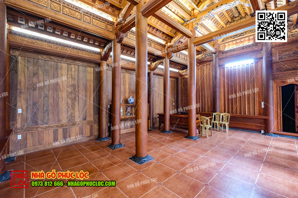Liên kết các cấu kiện của ngôi nhà gỗ